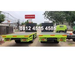 Truk Losbak Besi Flatbed Flat Deck Colt Diesel Long CDE CDD Hino Dutro Long Truk Los Bak Besi Flat Deck - Bekasi