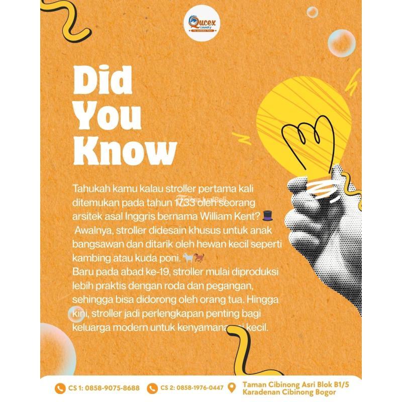 Laundry Stroller Pliko Nanggewer Mekar - Bogor