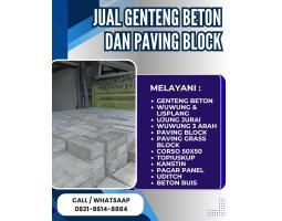 Paving Block Padat, Kuat Menahan Beban Berat, Dan Tidak Mudah Retak - Malang