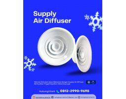 Supply Air Diffuser Aluminium Desain Elegan, Tahan Lama - Batang
