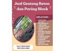 Lantai Garasi Lebih Bersih Berkat Paving Block yang Mudah Dirawat - Malang