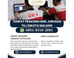 Tempat Prakerin SMK Jurusan TKJ - Malang