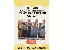 Kaca Patri Grafir Inlay Gereja  - Kolaka
