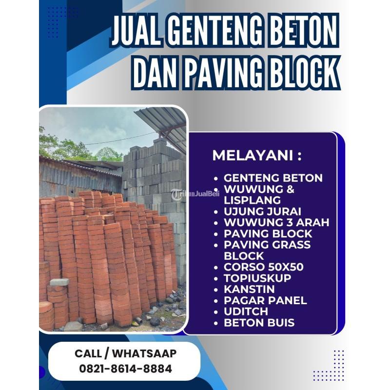 Desain Kontemporer, Paving Block Untuk Arsitektur Modern - Malang