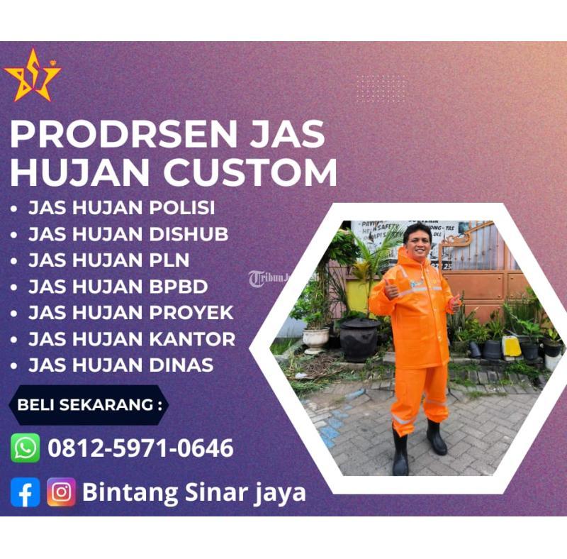 Produsen Jas Hujan Custom - Sidoarjo