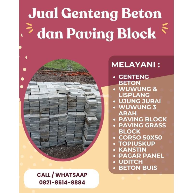 Lantai Garasi yang Rapi dan Bersih dengan Paving Block - Malang