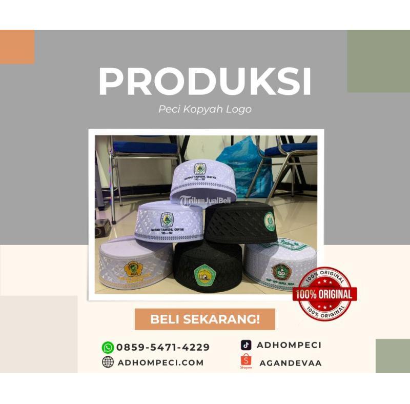 Produksi Peci Kopyah Logo Sekolah, Instansi, Organisasi, dll - Jombang