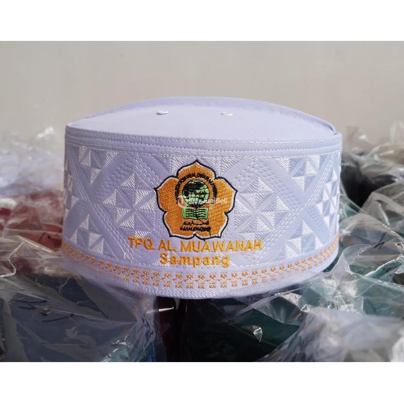 Produksi Peci Kopyah Logo Sekolah, Instansi, Organisasi, dll - Jombang