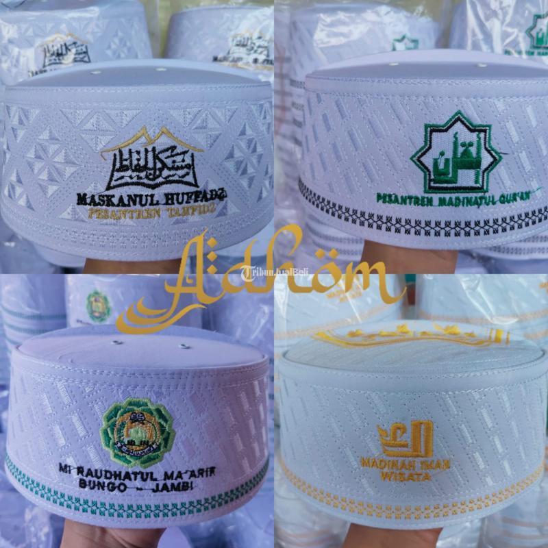 Produksi Peci Kopyah Logo Sekolah, Instansi, Organisasi, dll - Jombang