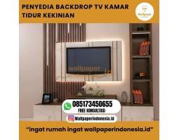 Penyedia Backdrop TV Kamar Tidur Kekinian - Malang