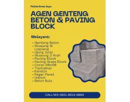 Genteng Flat dan Gelombang Murah - Malang 