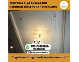 Plafon Modern Kekinian Lengkap - Malang 