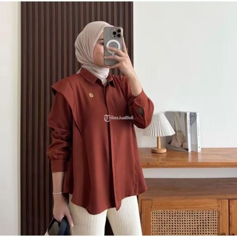 Affiliatesby Me, Terlaris Baju Kemeja Wanita - Batang