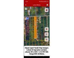 Dijual Tanah Siap Bangun Legalitas SHM - Kubu Raya