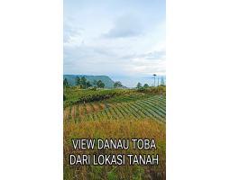 Dijual Tanah View Danau Toba dan Bukit Sipisopiso di Pinggir Jalan Aspal - Karo 