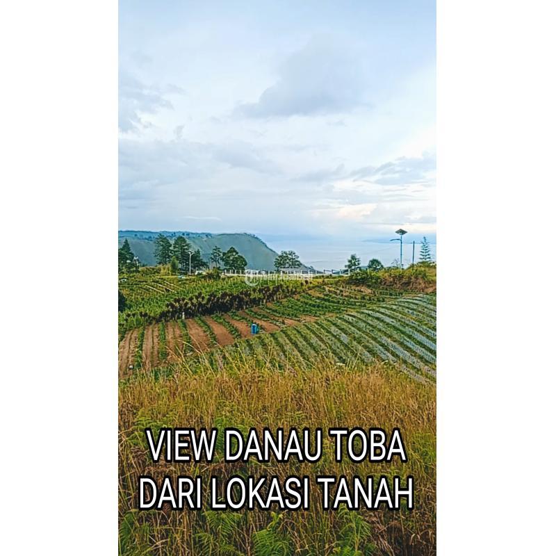 Dijual Tanah View Danau Toba dan Bukit Sipisopiso di Pinggir Jalan Aspal - Karo