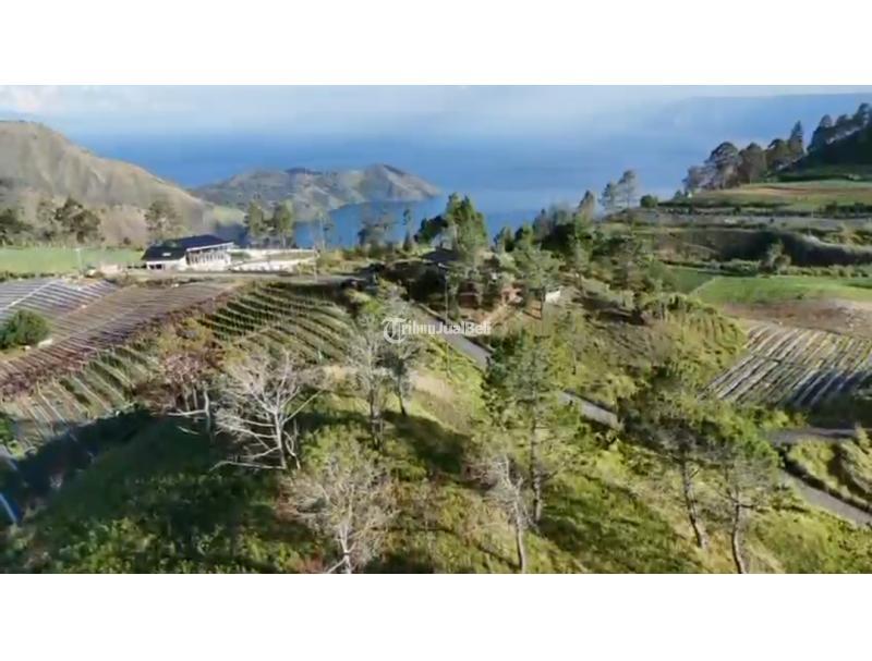 Dijual Tanah View Danau Toba dan Bukit Sipisopiso di Pinggir Jalan Aspal - Karo