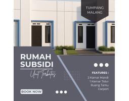 Dijual Rumah Subsidi Tipe 25 2KT 1KM SHGB - Malang 