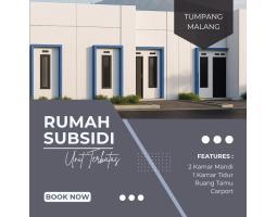 Dijual Rumah Subsidi Tipe 25 2KT 1KM SHGB - Malang 