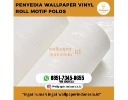 Wallpaper Vinyl Roll Motif Polos - Malang 