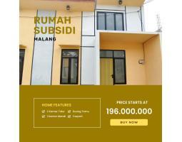 Dijual Rumah Subsidi Tipe 30 2KT 1KM Legalitas SHGB 