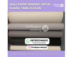 Wallpaper Dinding Untuk Ruang Tamu Elegan - Malang Kota