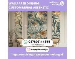 Wallpaper Dinding Custom Mural Aesthetic - Malang