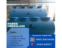 Tangki Limbah Fiber Siap Dikerjakan Dilapangan Dengan Skala Besar - Subang