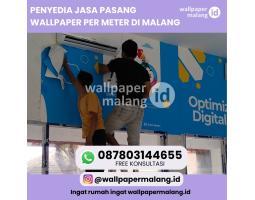 Penyedia Jasa Pasang Wallpaper Per Meter - Malang