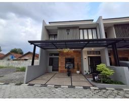 Jual Rumah Full Furnished Dalam Cluster Ekslusif Dekat Candi Sambisari - Sleman