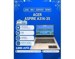 Laptop Acer Aspire A314-35 Bekas Bergaransi - Malang Kota 