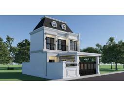 Jual Rumah American Clasic Tipe 150 Lokasi Sengkaling - Malang