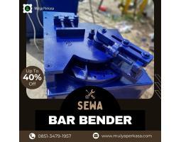 Sewa Bar Bender Mesin Bending Besi 8-42 MM - Batu 