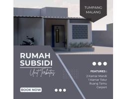 Jual Rumah Minimalis Simple Tipe 25 Dekat Exit Tol - Malang