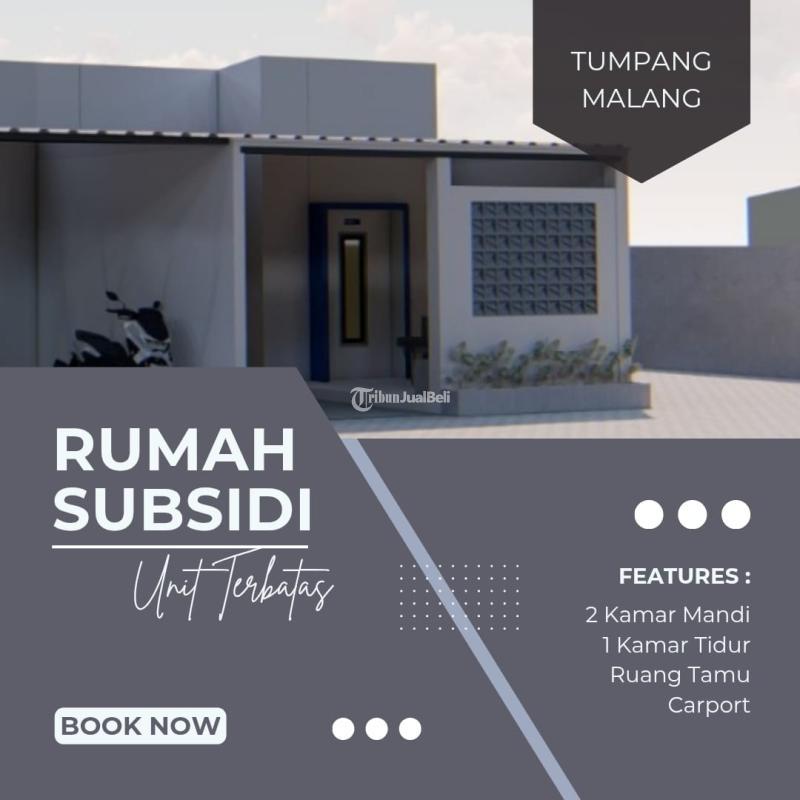 Jual Rumah Minimalis Simple Tipe 25 Dekat Exit Tol - Malang