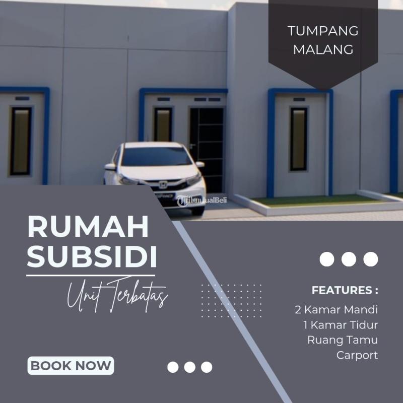Jual Rumah Minimalis Simple Tipe 25 Dekat Exit Tol - Malang