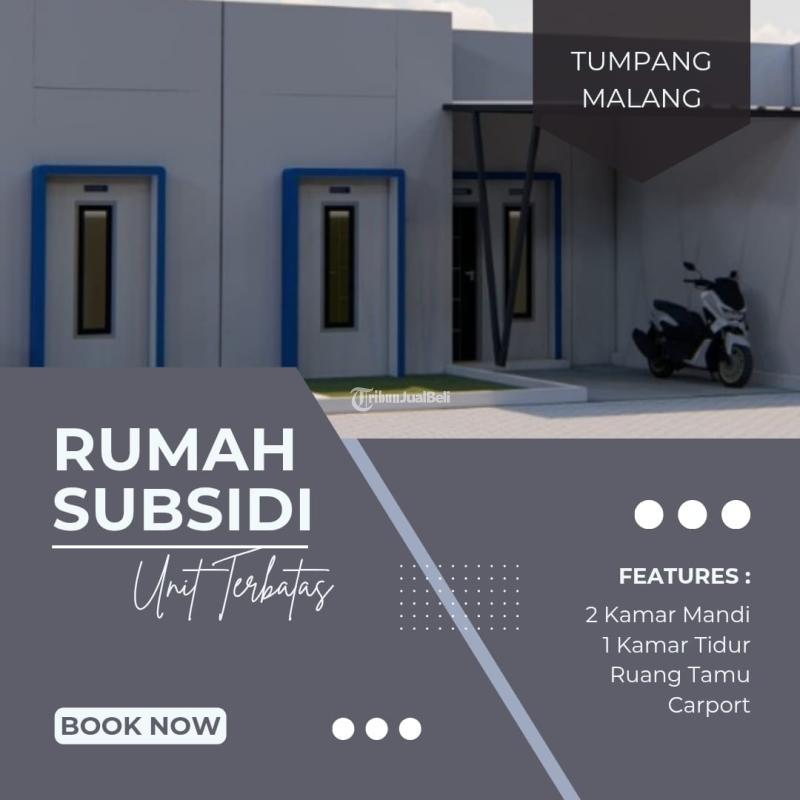 Jual Rumah Minimalis Simple Tipe 25 Dekat Exit Tol - Malang