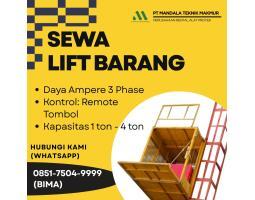Sewa Lift Angkut Barang - Tangerang