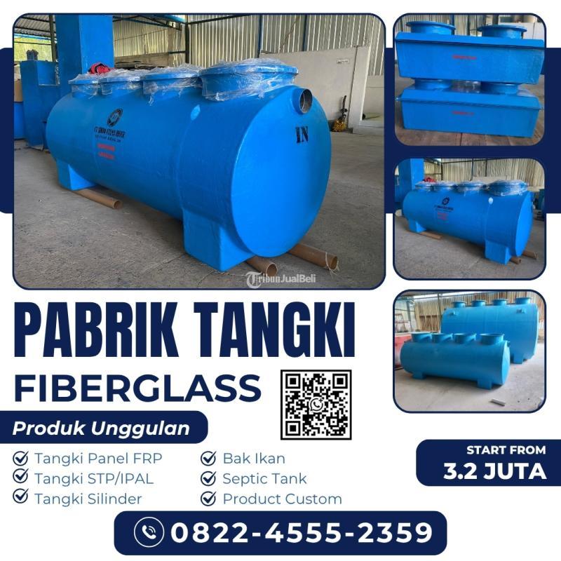 Tangki Fiberglass Panel dan Silinder Solusi Air Jangka Panjang - Madiun