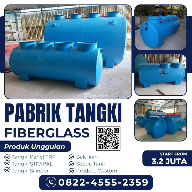Tangki Fiberglass Panel dan Silinder Solusi Air Jangka Panjang - Madiun