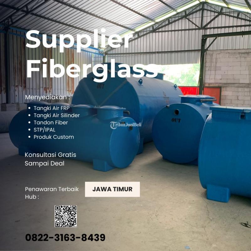 Tangki Limbah MBG Kapasitas 3000 L - 5000 L Mengolah Sempurna - Pasuruan