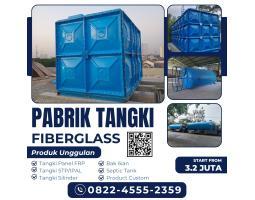 Tangki Fiberglass Panel dan Silinder Kuat Tekanan Aman Tahan Banting - Pasuruan