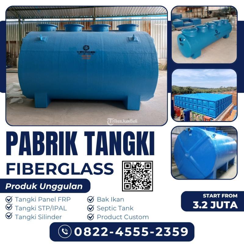 Tangki Fiberglass Panel dan Silinder Kuat Tekanan Aman Tahan Banting - Pasuruan