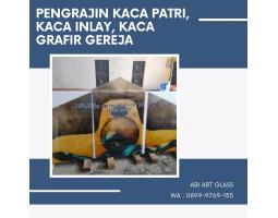 Kaca Patri Grafir Inlay Gereja - Kolaka Utara