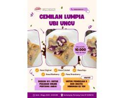 Lumpia Ubi Ungu Original, Cokelat, Keju Plumpang - Tuban 