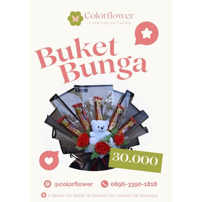 Custom Buket Boneka Wisuda - Bojonegoro