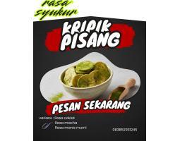 DISTRIBUTOR Keripik Pisang Manis Matcha - Surabaya