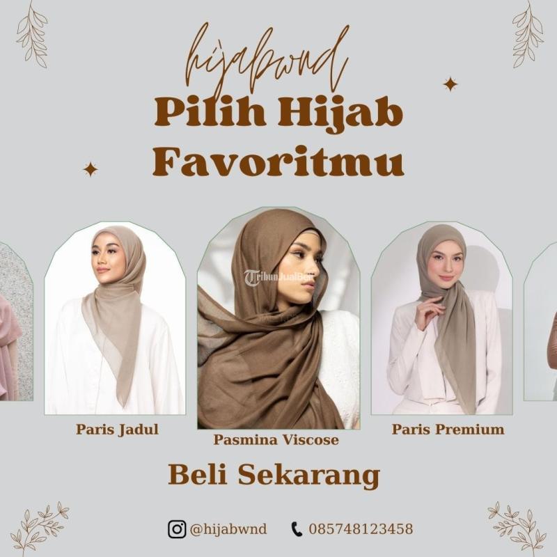 Hijab Pasmina Viscose Dumai Soft Flowly - Lamongan