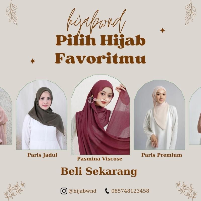 Hijab Pasmina Viscose Dumai Soft Flowly - Lamongan