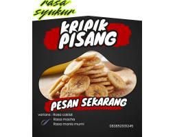 Keripik Pisang Renyah Crispy All Varian - Situbondo